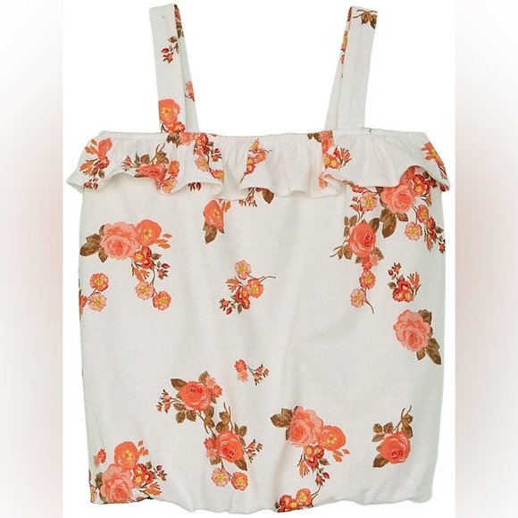 NWT 435 MATILDA JANE Hello Lovely Cabbage Rose Tank Top 14 - Picture 4 of 7